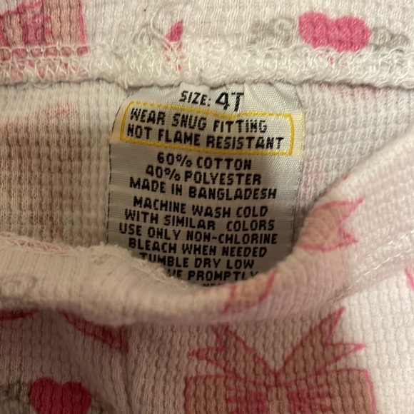 Girls sweet n sassy size 4t pin and white bows in excellent condition - Picture 4 of 4